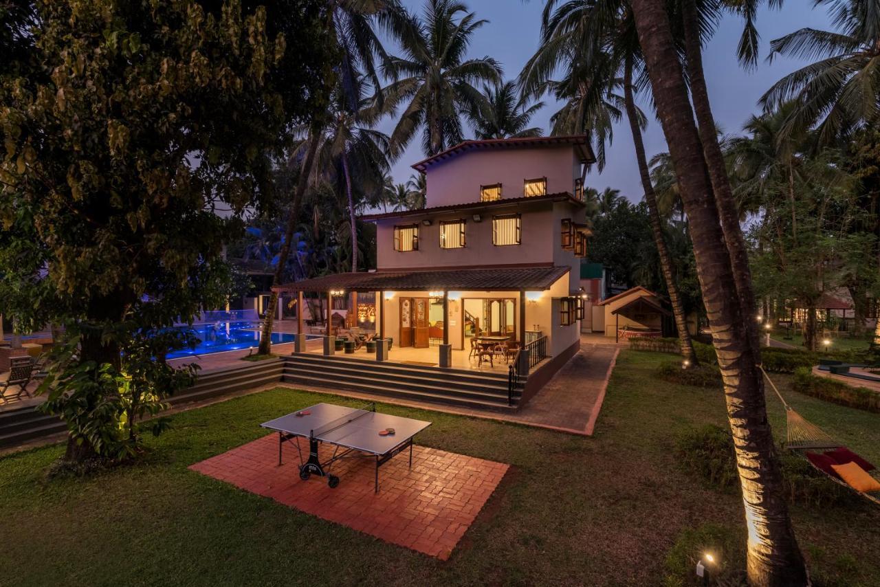 Saffronstays Casa Del Palms, Alibaug - Luxury Pool Villa With Chic Interiors, Alfresco Dining And Island Bar Alibág Kültér fotó