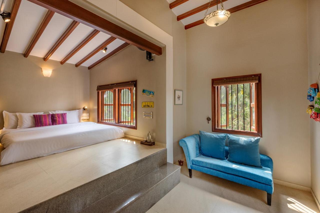 Saffronstays Casa Del Palms, Alibaug - Luxury Pool Villa With Chic Interiors, Alfresco Dining And Island Bar Alibág Kültér fotó