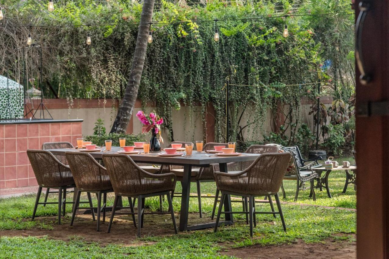 Saffronstays Casa Del Palms, Alibaug - Luxury Pool Villa With Chic Interiors, Alfresco Dining And Island Bar Alibág Kültér fotó