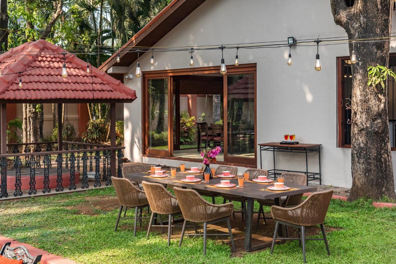 Saffronstays Casa Del Palms, Alibaug - Luxury Pool Villa With Chic Interiors, Alfresco Dining And Island Bar Alibág Kültér fotó