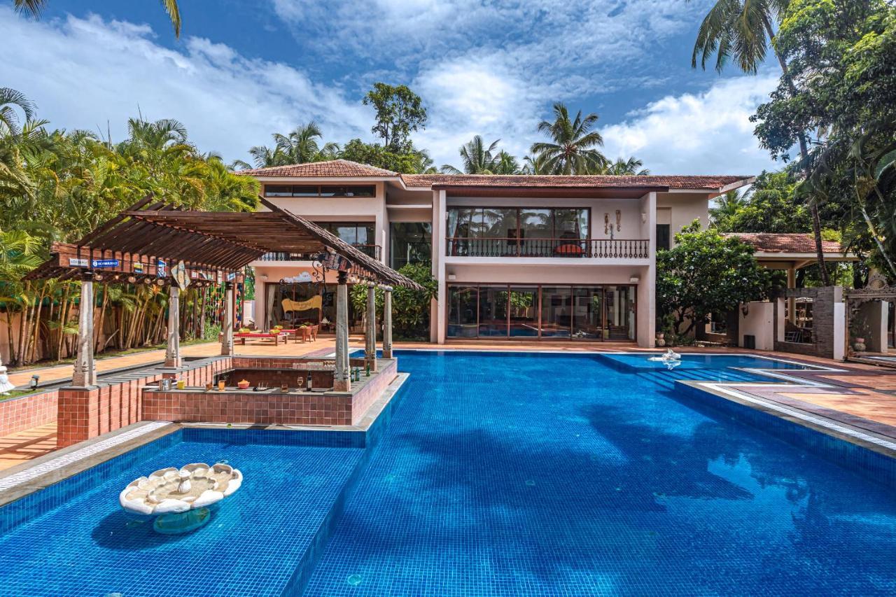 Saffronstays Casa Del Palms, Alibaug - Luxury Pool Villa With Chic Interiors, Alfresco Dining And Island Bar Alibág Kültér fotó