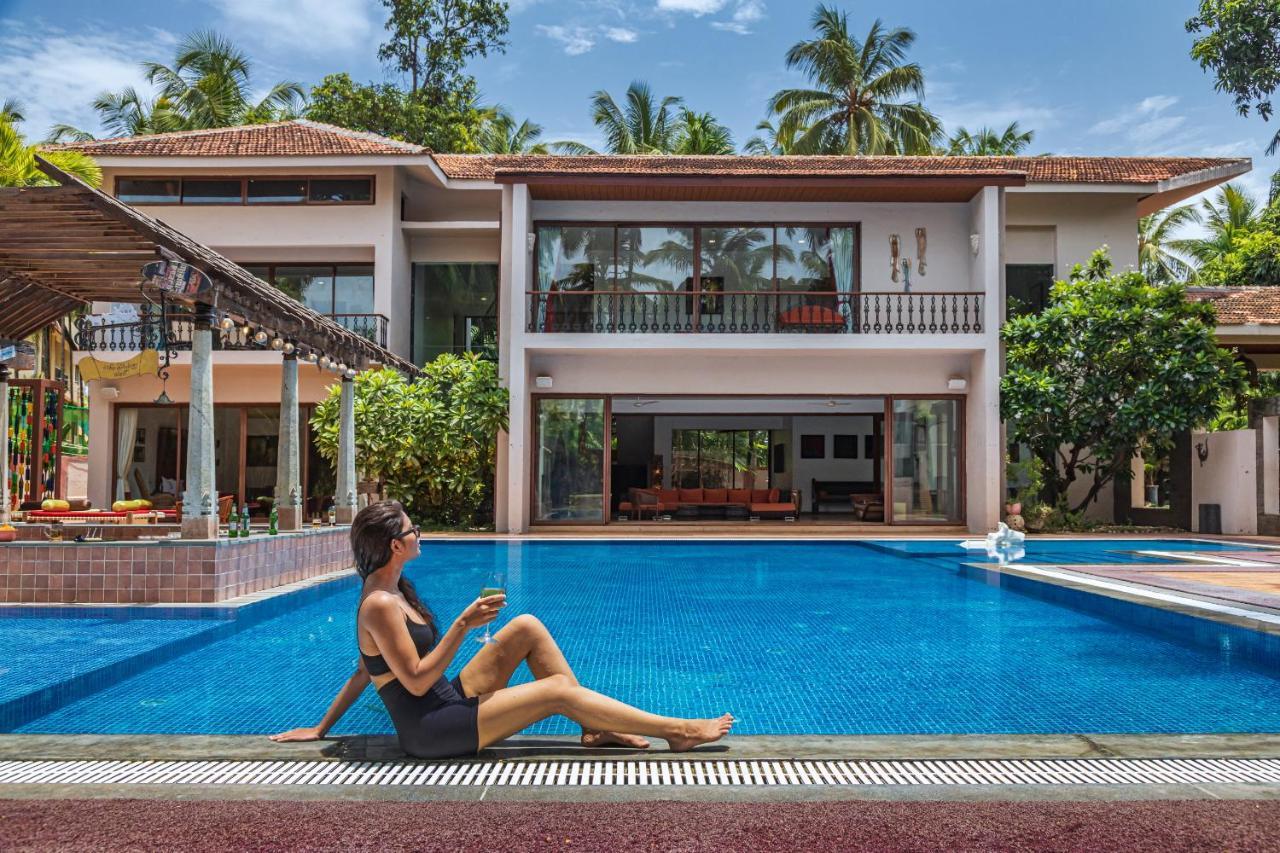 Saffronstays Casa Del Palms, Alibaug - Luxury Pool Villa With Chic Interiors, Alfresco Dining And Island Bar Alibág Kültér fotó