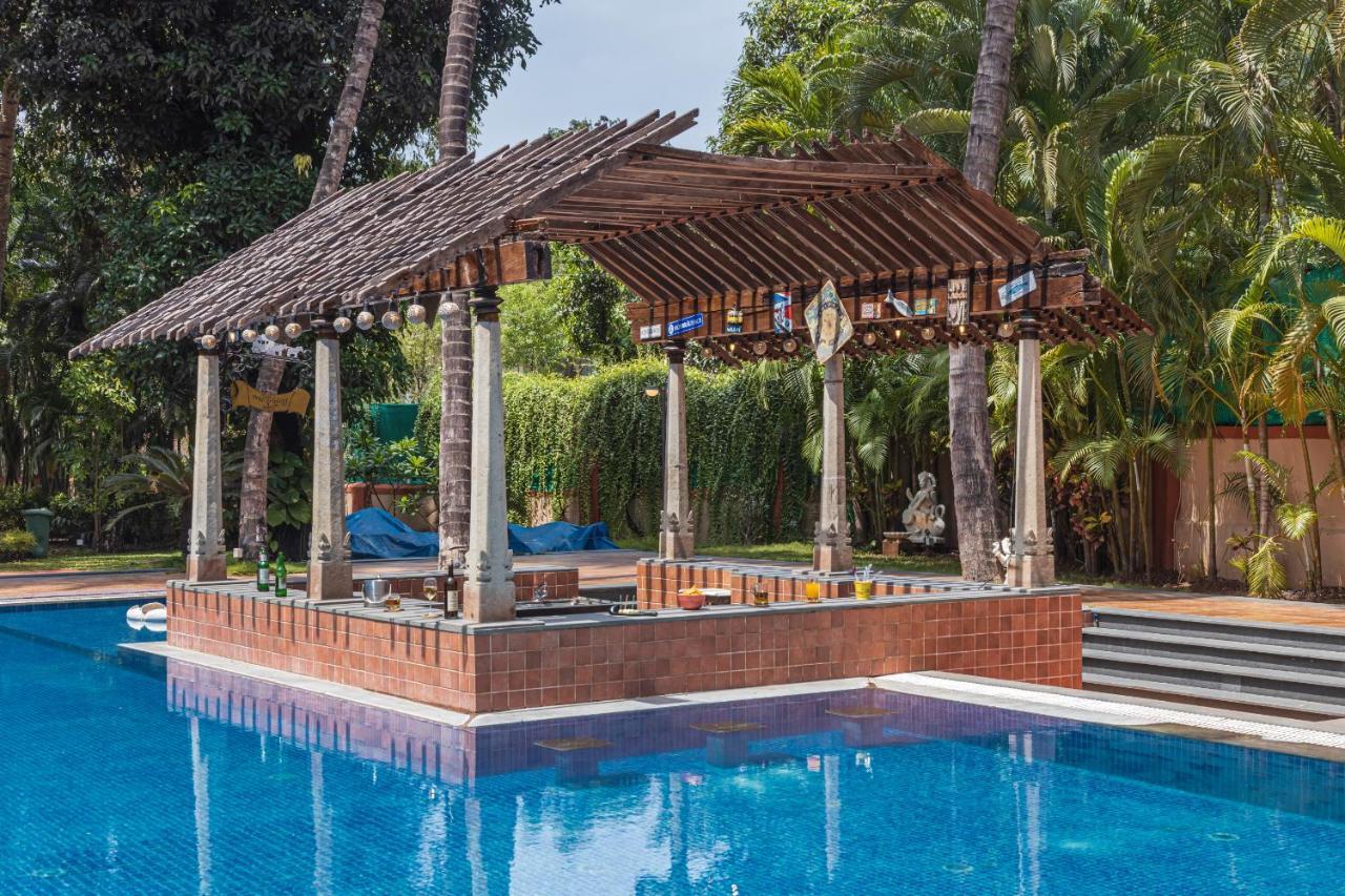 Saffronstays Casa Del Palms, Alibaug - Luxury Pool Villa With Chic Interiors, Alfresco Dining And Island Bar Alibág Kültér fotó