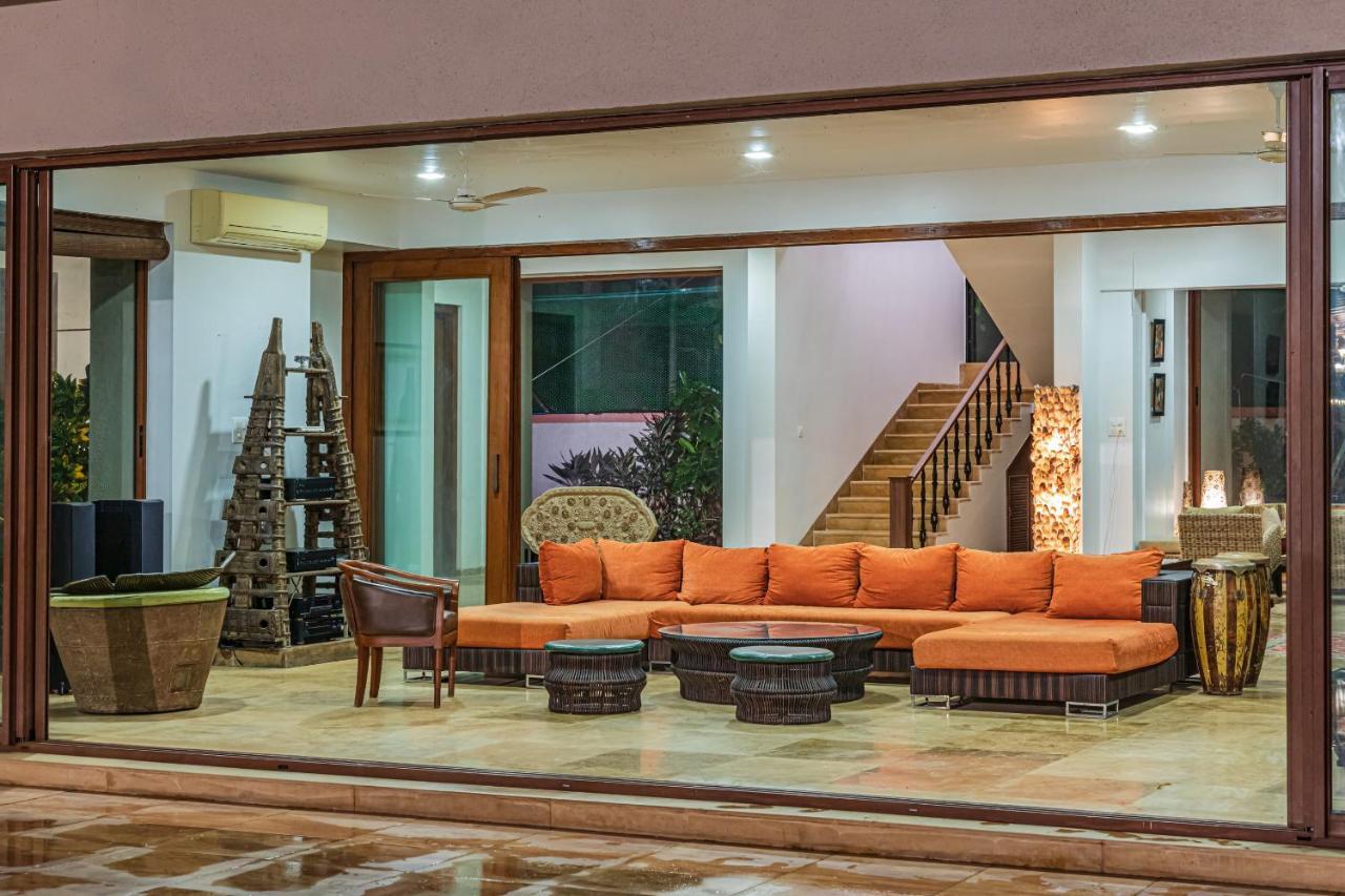 Saffronstays Casa Del Palms, Alibaug - Luxury Pool Villa With Chic Interiors, Alfresco Dining And Island Bar Alibág Kültér fotó