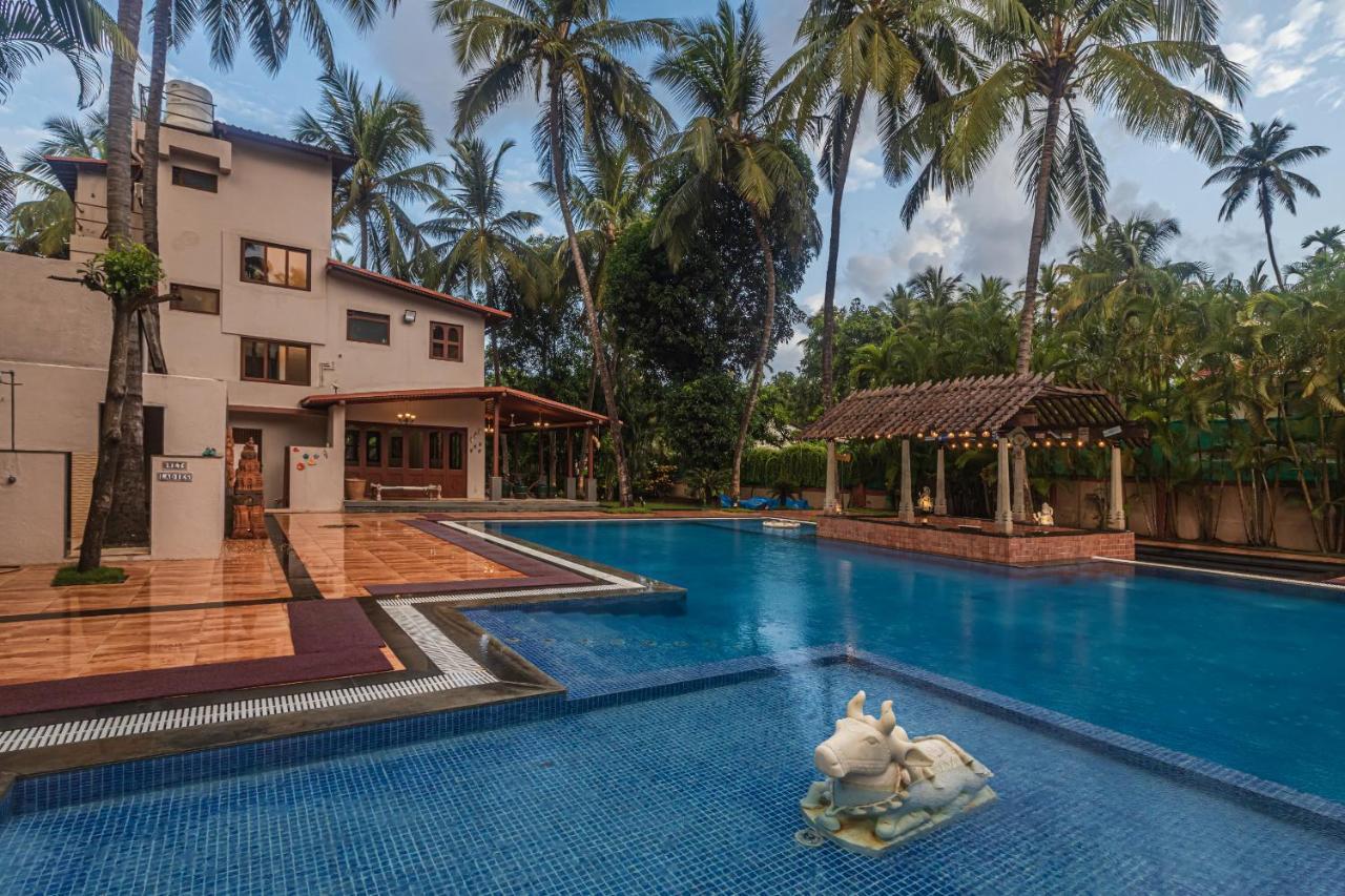 Saffronstays Casa Del Palms, Alibaug - Luxury Pool Villa With Chic Interiors, Alfresco Dining And Island Bar Alibág Kültér fotó